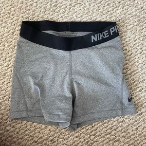 Original Grey Nike Pro Shorts